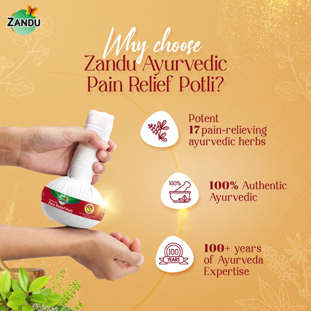 Zandu Ayurvedic Pain Relief Potli – view 7