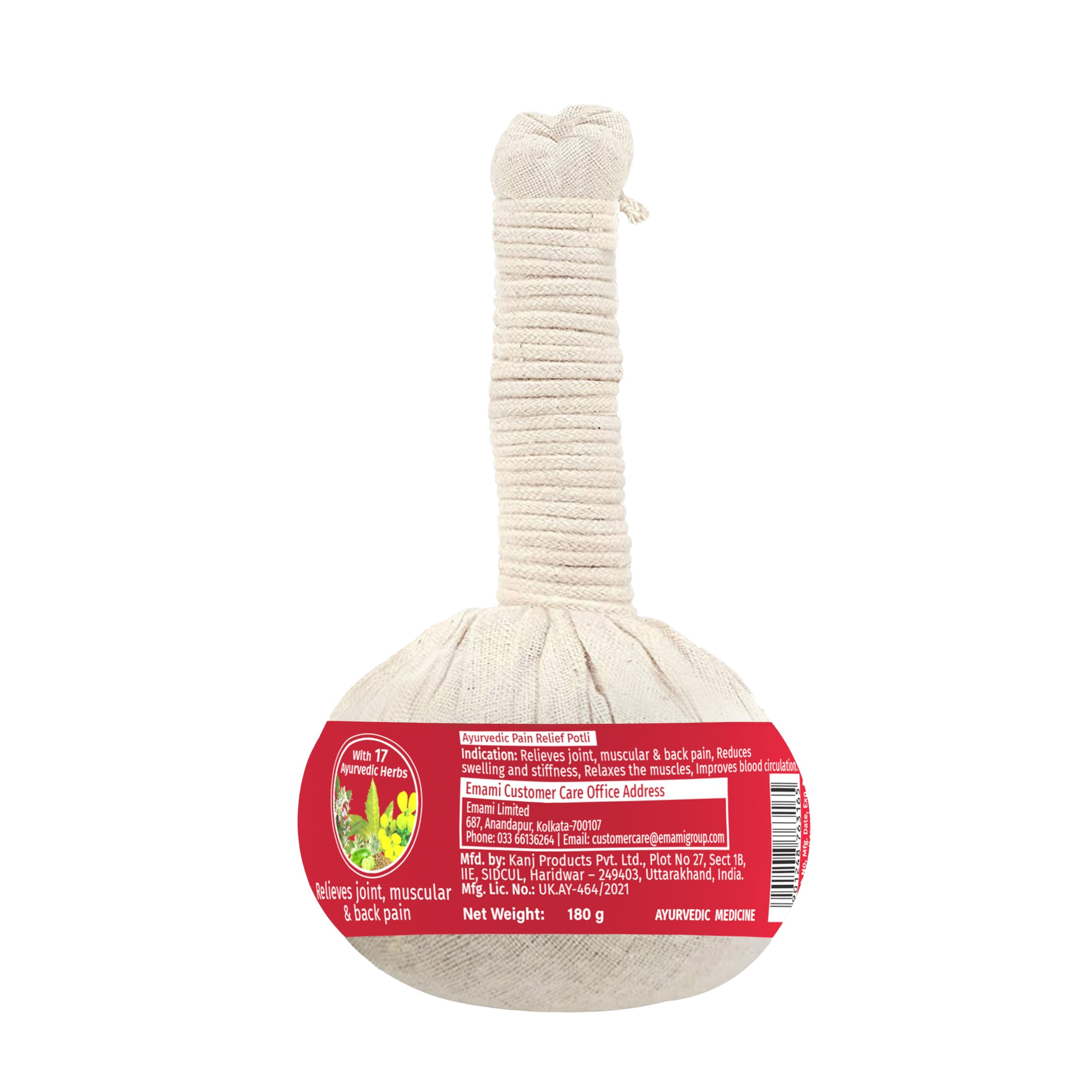 Zandu Ayurvedic Pain Relief Potli – view 8
