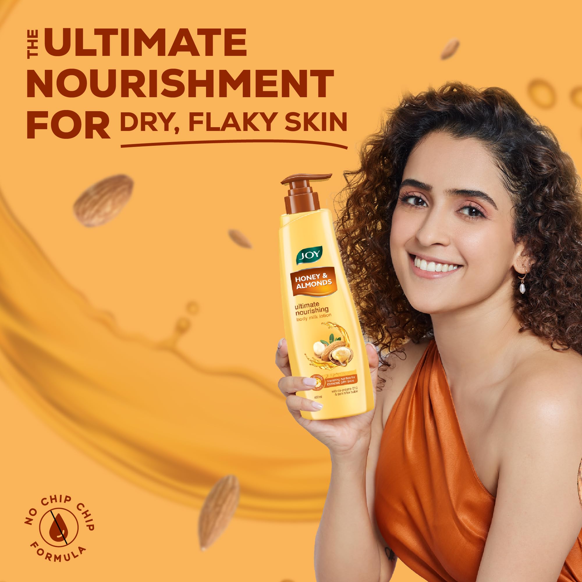 Joy Honey & Almonds Ultimate Nourishing Body Milk Summer Lotion 600ml – view 2