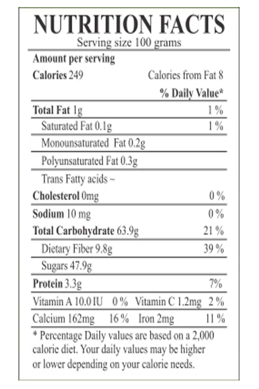 Tulsi Dry Figs Dried Anjeer Zaika 500 Gms – view 6