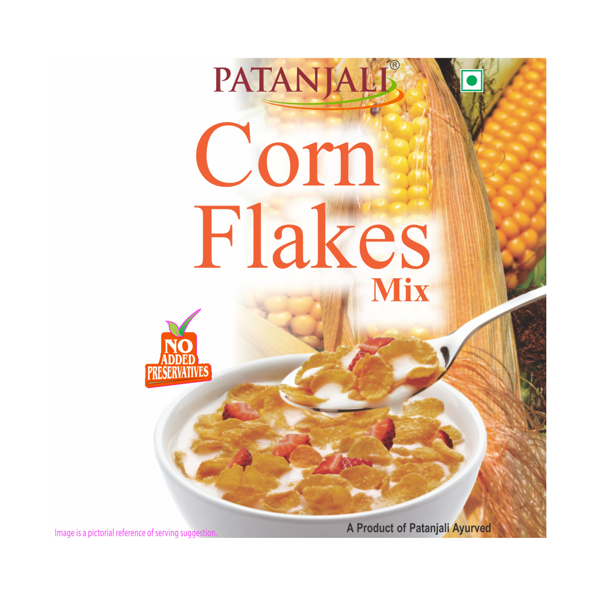 Patanjali Corn Flakes 875 g – view 6
