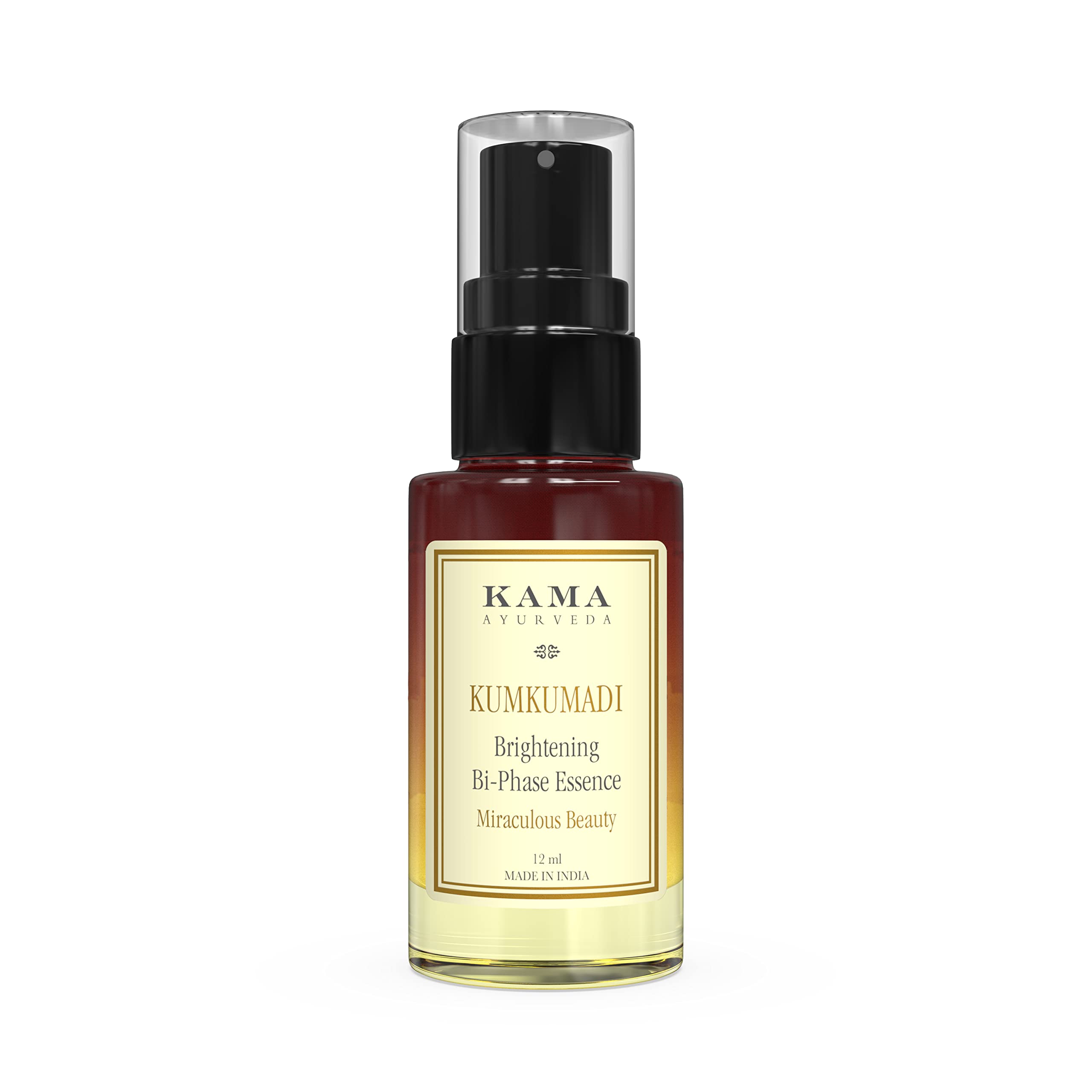 Kama Ayurveda Kumkumadi brightening bi-phase oil essence 12 ml bottle