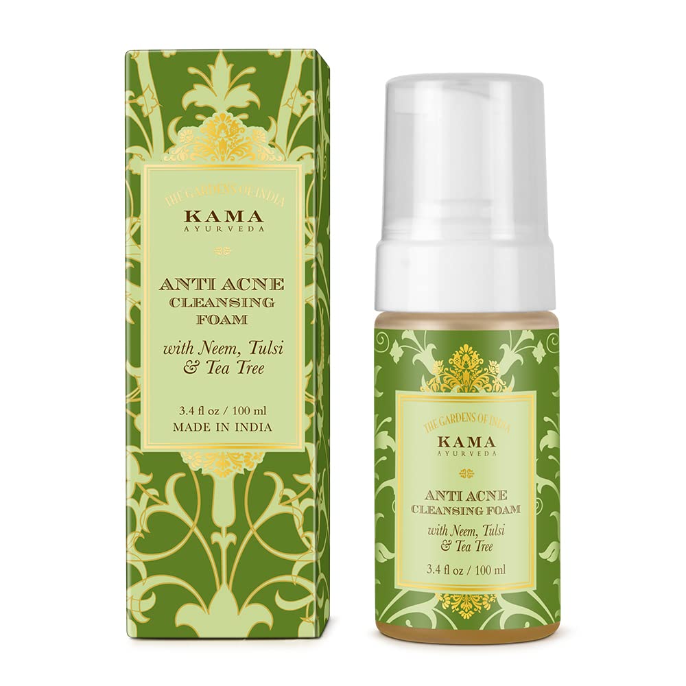 Kama Ayurveda Anti Acne Cleansing Foam, 100ml – view 2