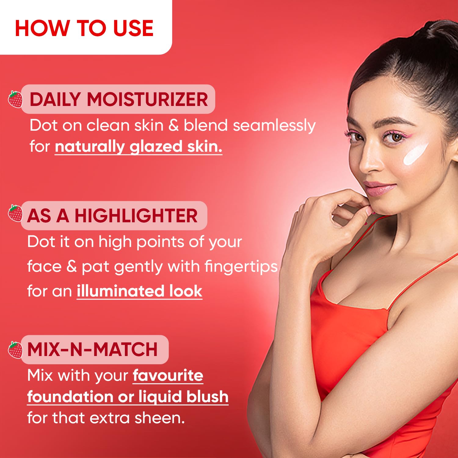 DOT & KEY Strawberry Dew Strobe Cream For Face Skin Radiance Cream – view 6