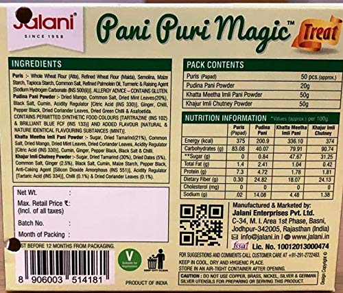 Jalani Pani Puri Magic Treat 220g Box – view 3