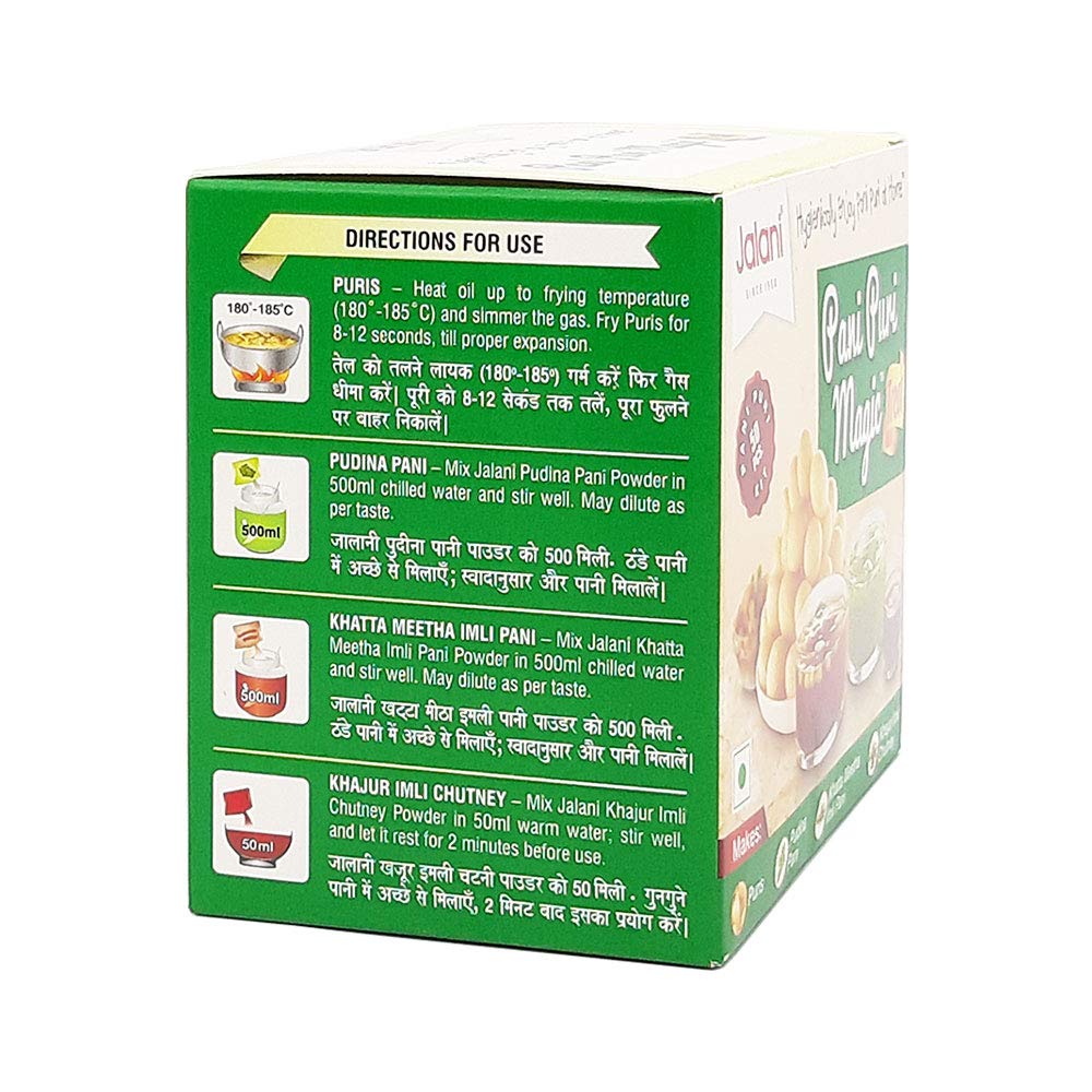 Jalani Pani Puri Magic Treat 220g Box – view 4