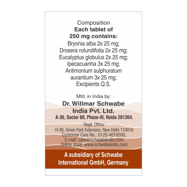 Dr.Willmar Schwabe India Alpha - Cc Chronic Cough 20Gm – view 2