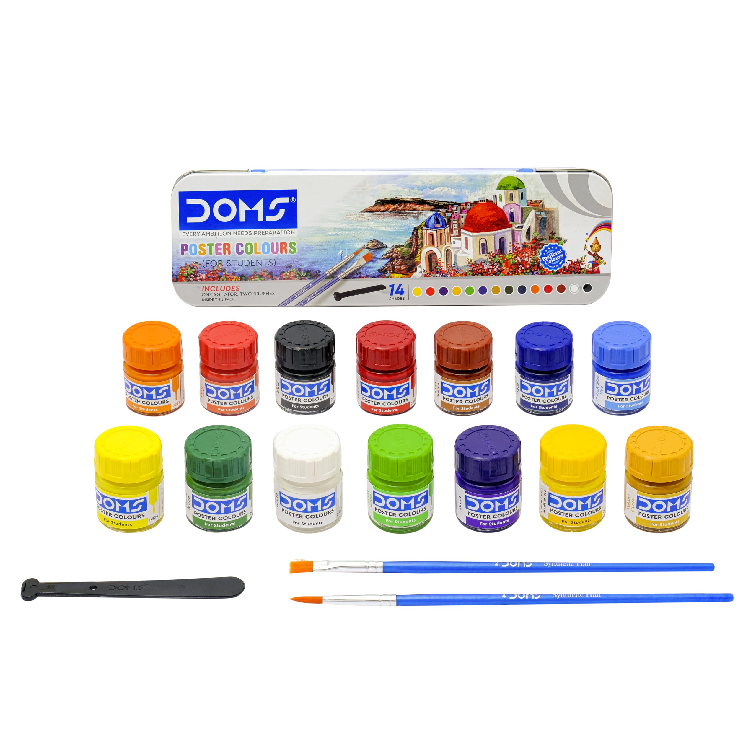 Doms 14 Shades Poster Colours – view 2