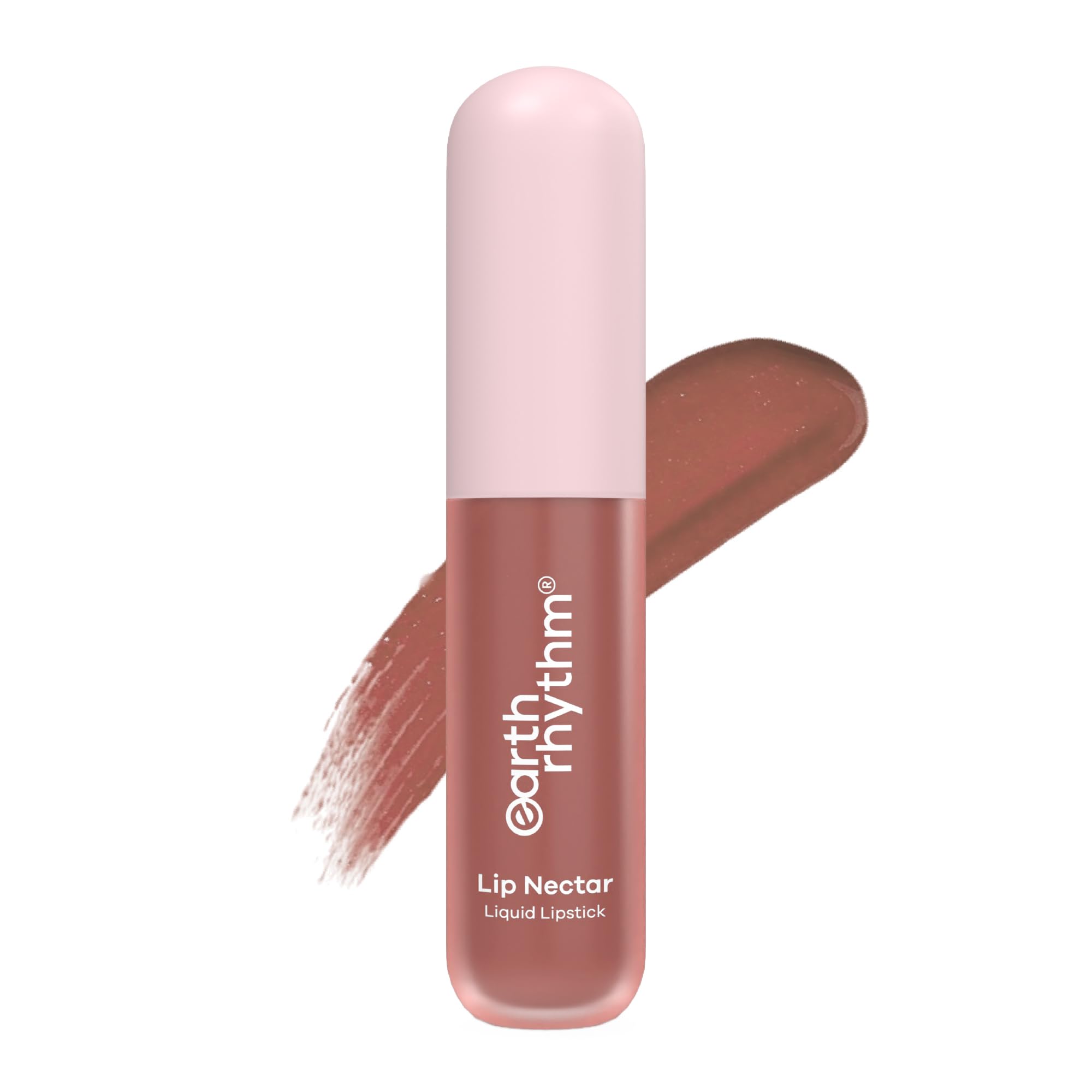 Cocoa matte liquid lipstick tube from Earth Rhythm Lip Nectar