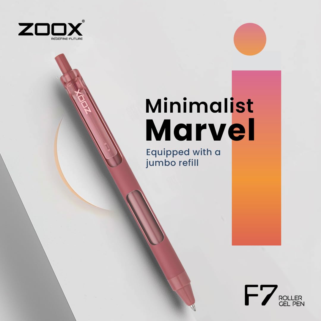 Flair Zoox F7 0.7mm Retractable Roller Gel Pen – view 3