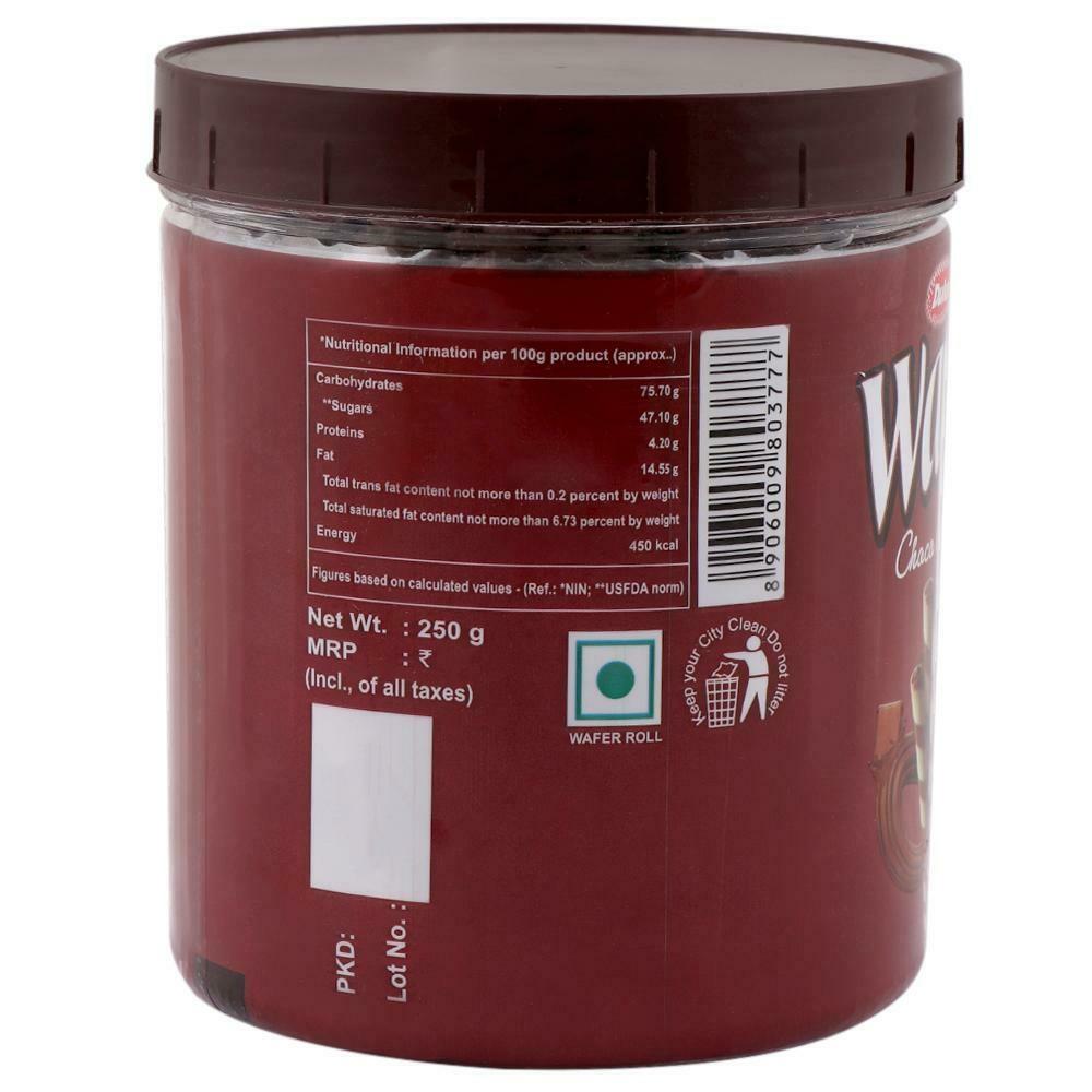 Dukes Waffy Choco Wafer Rolls 250 G – view 2