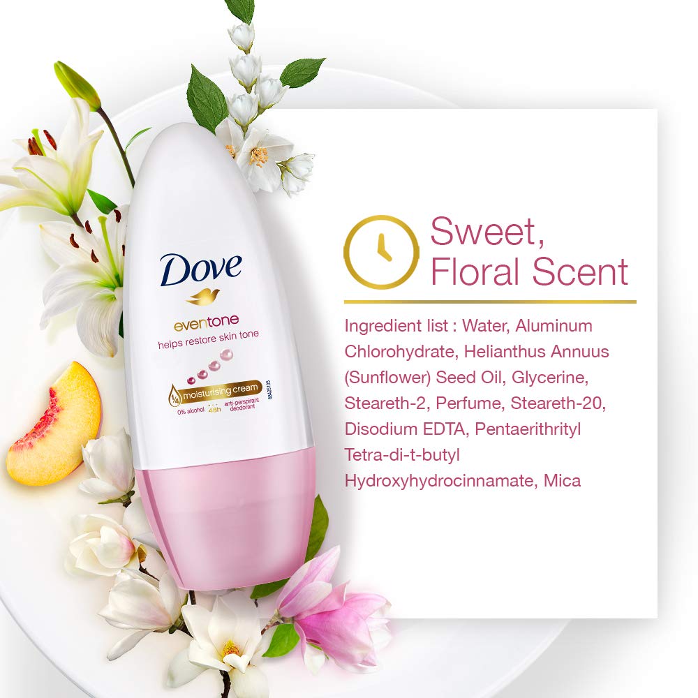 Dove Eventone Deodorant Roll on for Women, 50ml – view 5