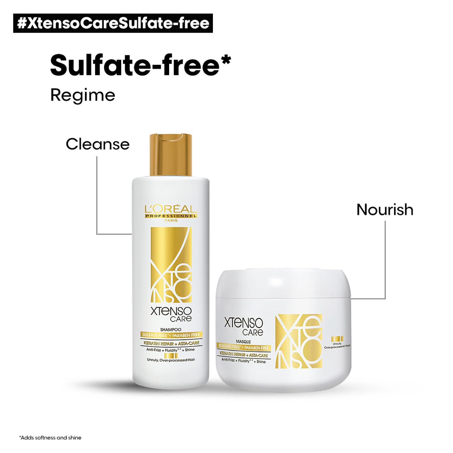 L'OREAL PROFESSIONNEL PARIS Xtenso Care Sulfate-Free* Masque – view 4