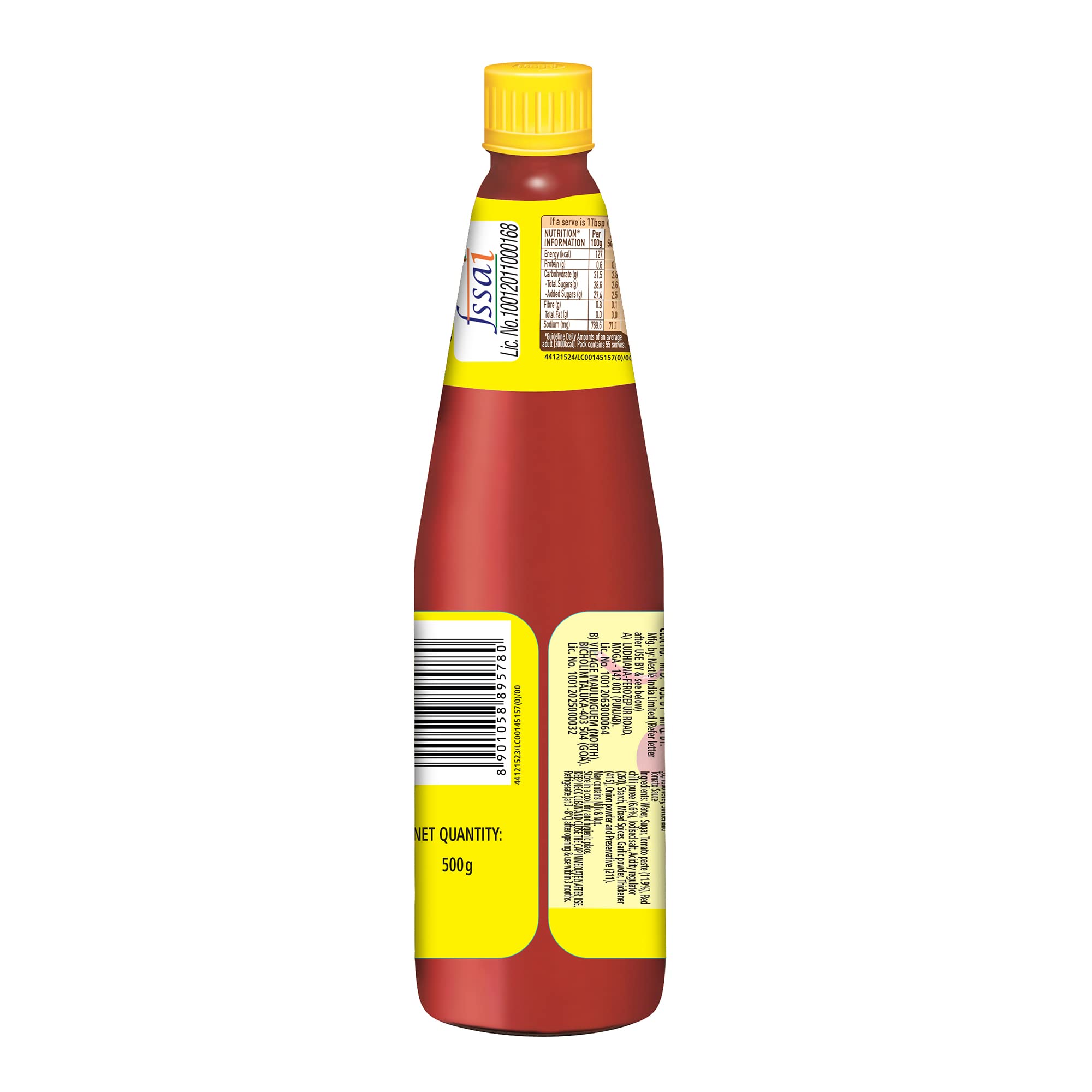 MAGGI Hot & Sweet Tomato Chilli Sauce, Perfect Blend of Tomatoes & Chillies, 500g Bottle – view 2