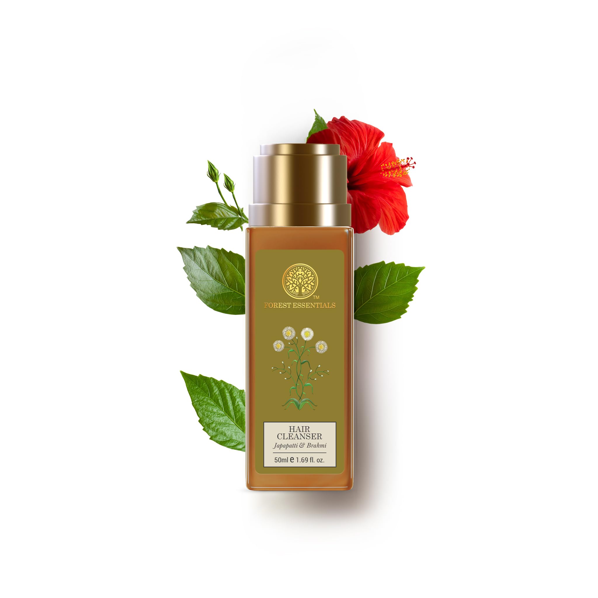 Forest Essentials Travel Size Hair Cleanser Japapatti & Brahmi – view 2