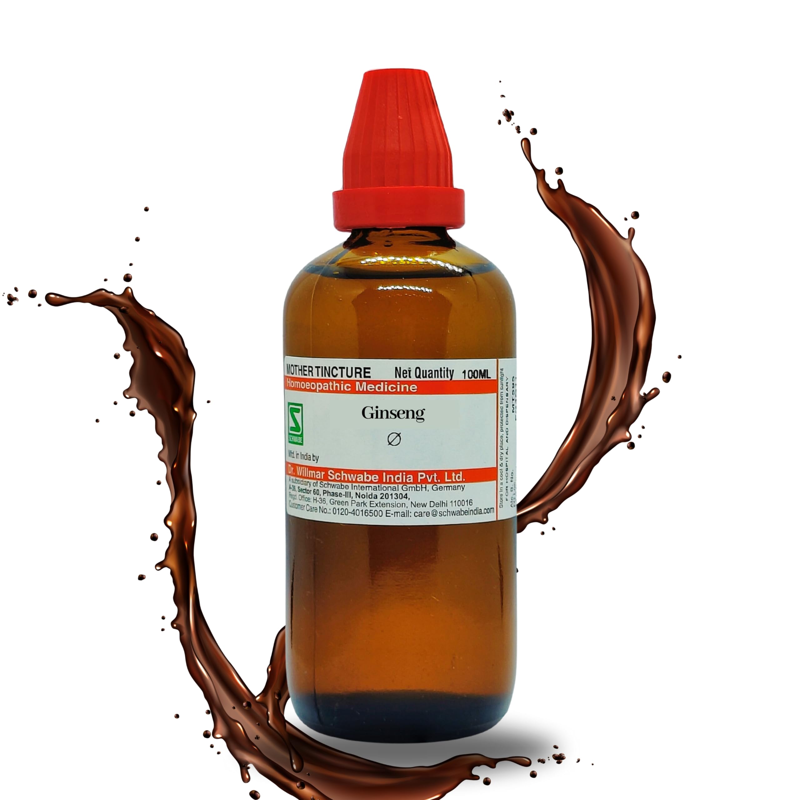 Front view of Ginseng Q Mother Tincture 100 ml bottle