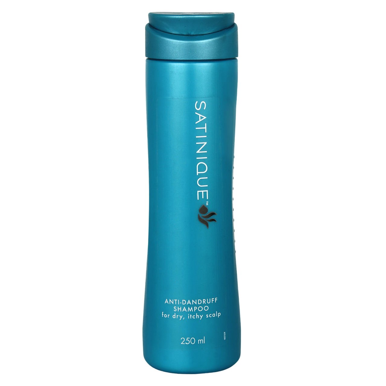 250 ml Amway Satinique shampoo bottle for dandruff and dry scalp