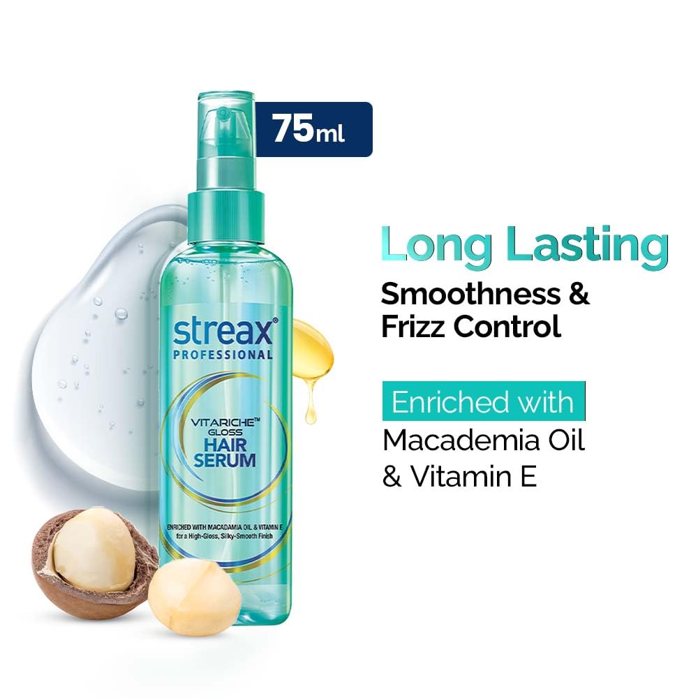 Streax Professional Vitariche Gloss Hair Serum,75 ml – view 2