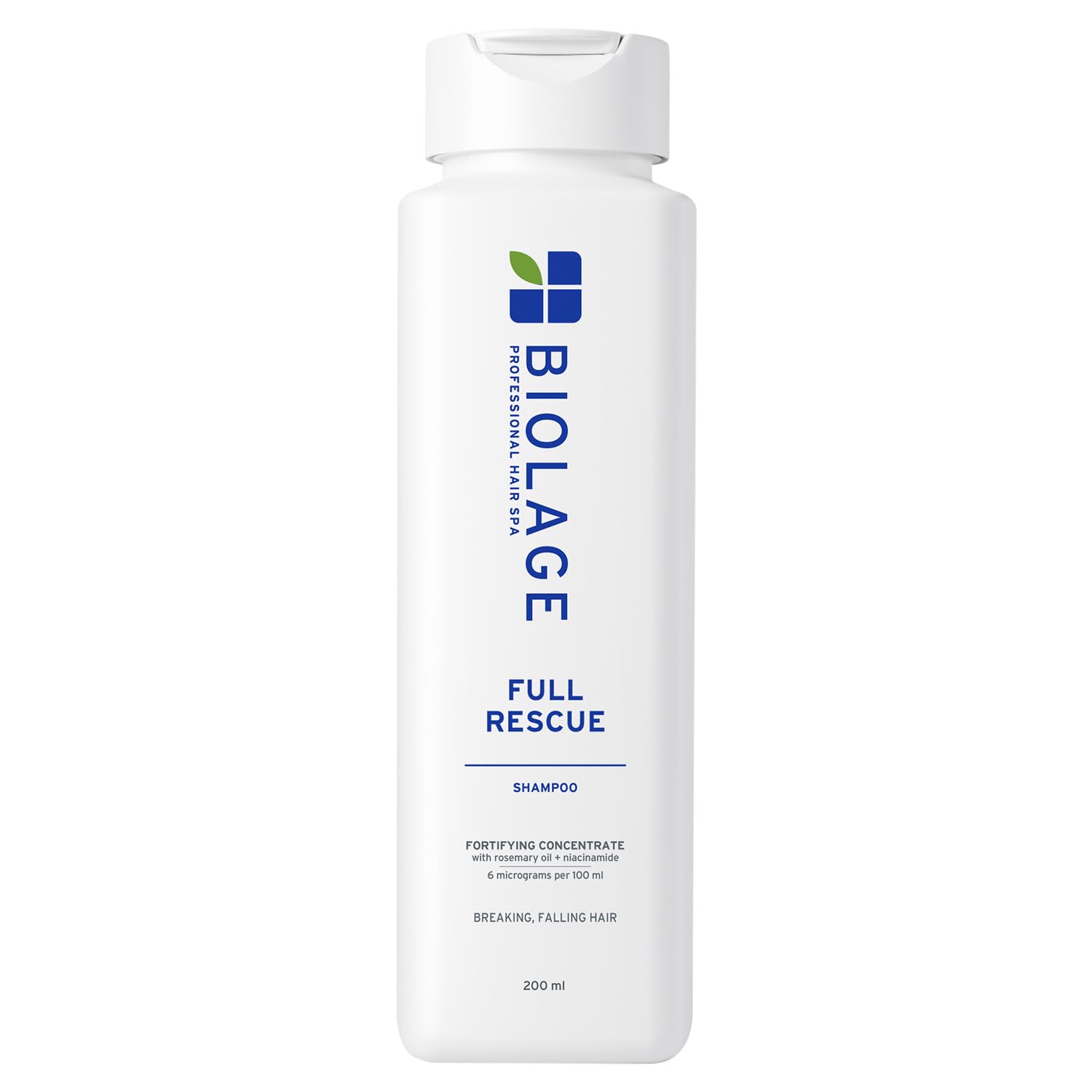 Biolage Full Rescue shampoo bottle for breakage-prone hair