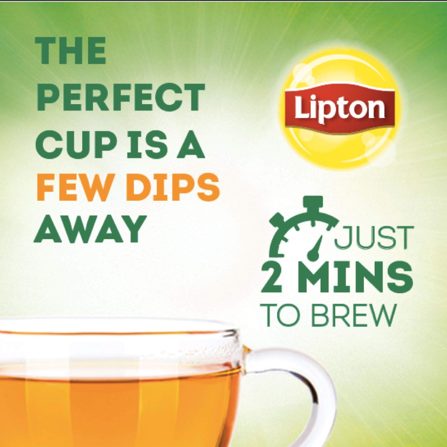 Lipton Honey Lemon Green Tea Bags, 25 Pieces – view 6