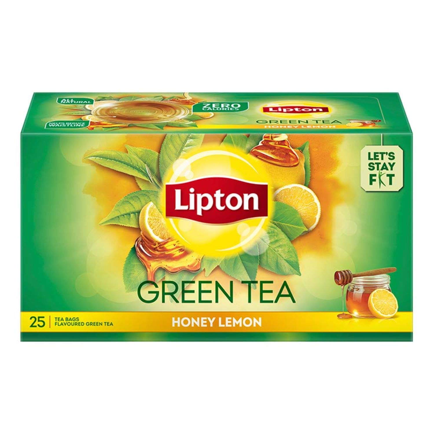 Lipton Honey Lemon Green Tea Bags, 25 Pieces – view 7