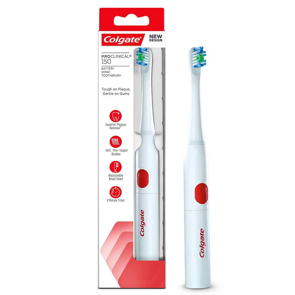 Colgate Proclinical 150 Sonic Battery Powered Toothbrush - 1 Pc & Colgate Kids Batman Battery Power Toothbrush - 1 Pc Combo – view 2