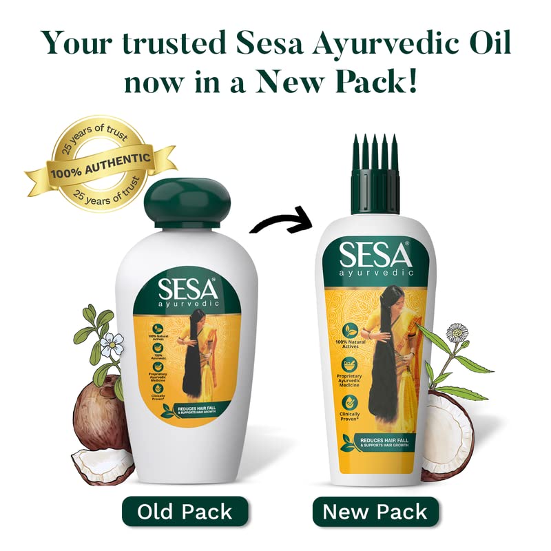 SESA Ayurvedic Hair Oil 100ml for Hair Fall and Hair Growth – view 4