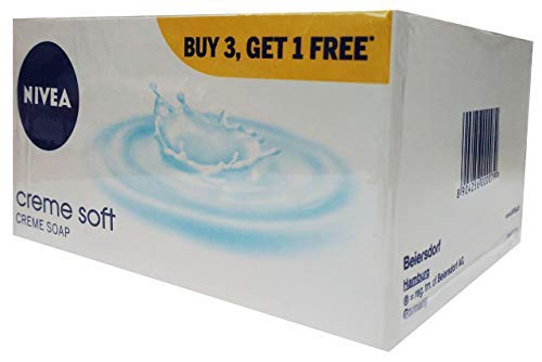 Nivea mild cream soap bars in buy 3 get 1 pack