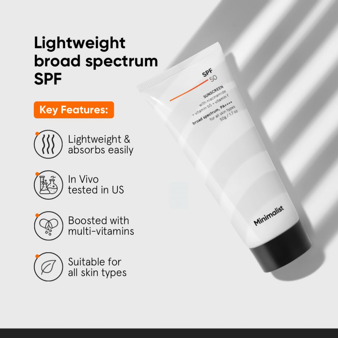 Minimalist Sunscreen SPF 50 PA++++ – view 2