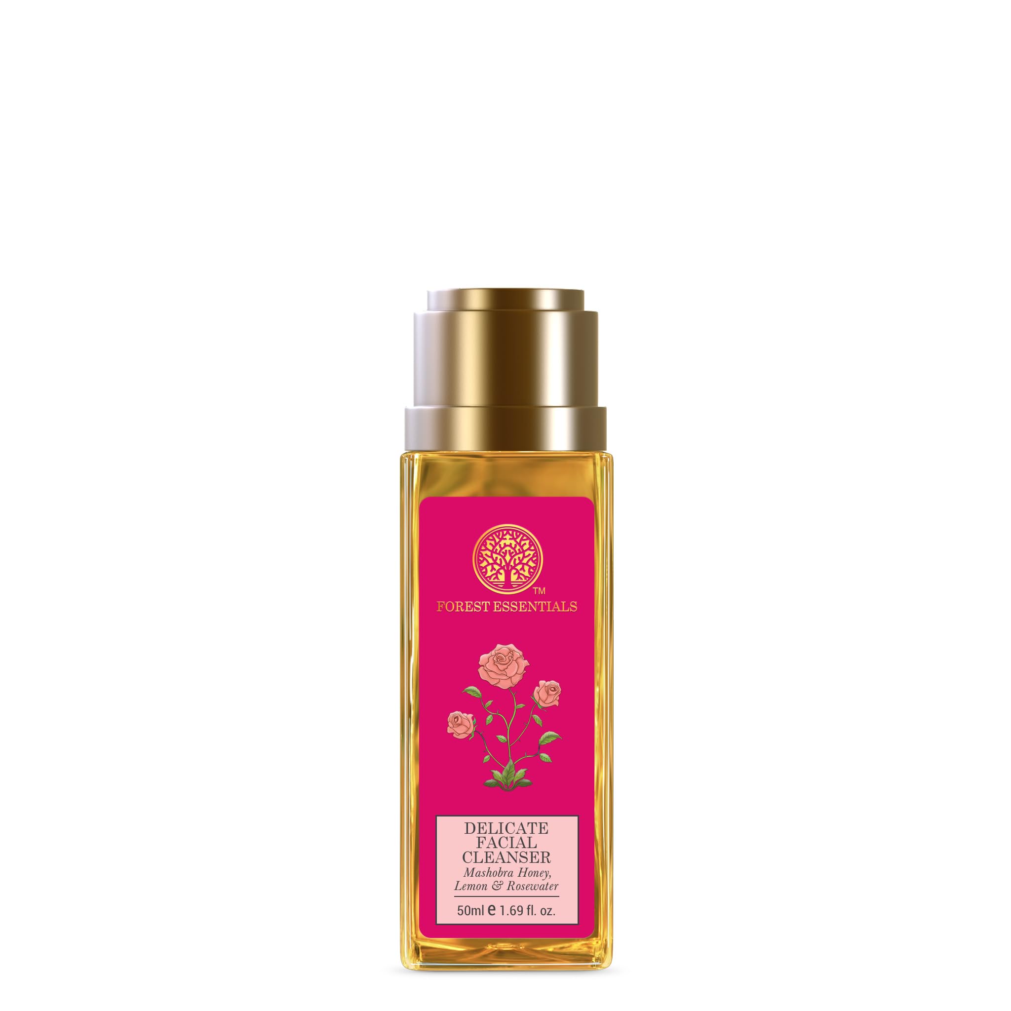 Forest Essentials Ayurvedic Herb Enriched Head Massage Oil Japapatti & Forest Essentials Delicate Facial Cleanser Mashobra Honey Combo – view 5