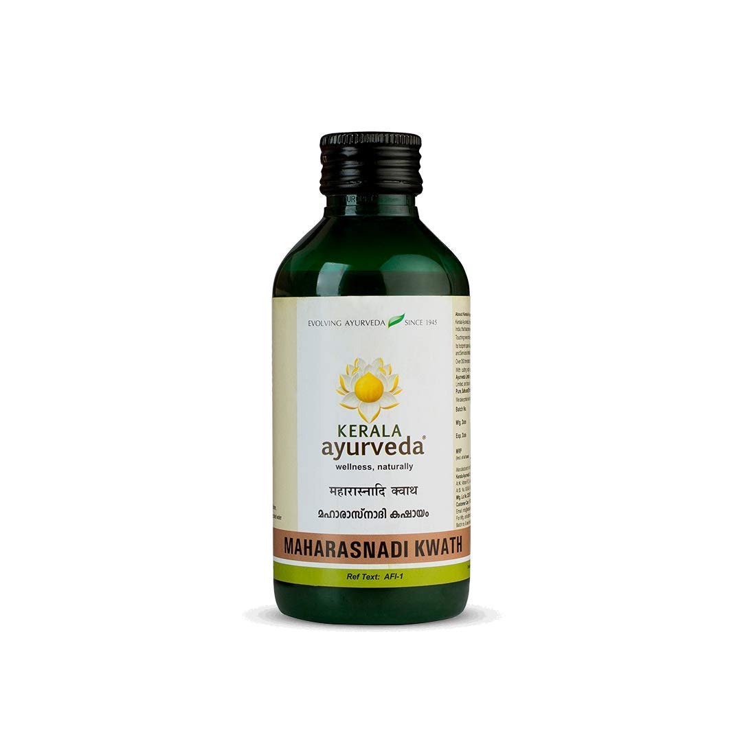 Kerala Ayurveda Maharasnadi Kwath 200 ml bottle front label