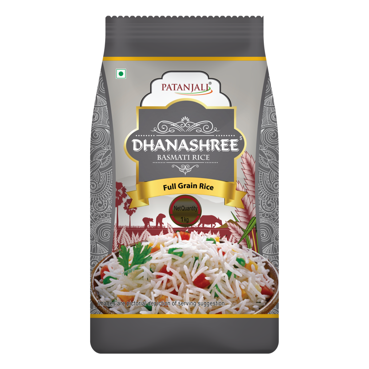 Patanjali Dhanshree Basmati Rice 1 kg