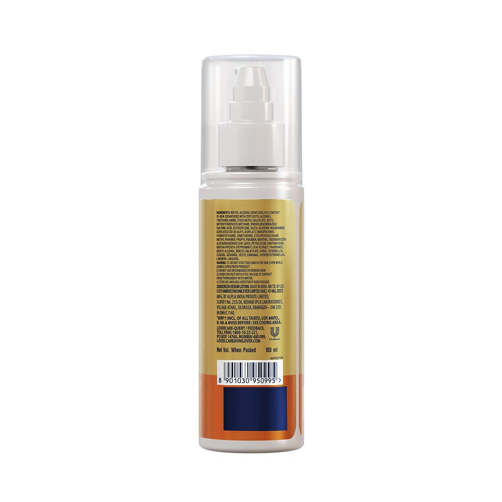Vaseline Sun Protect & Cooling SPF 15 Body Serum Lotion 180ml, For Non-Sticky & Matte Sun Protected Skin – view 2