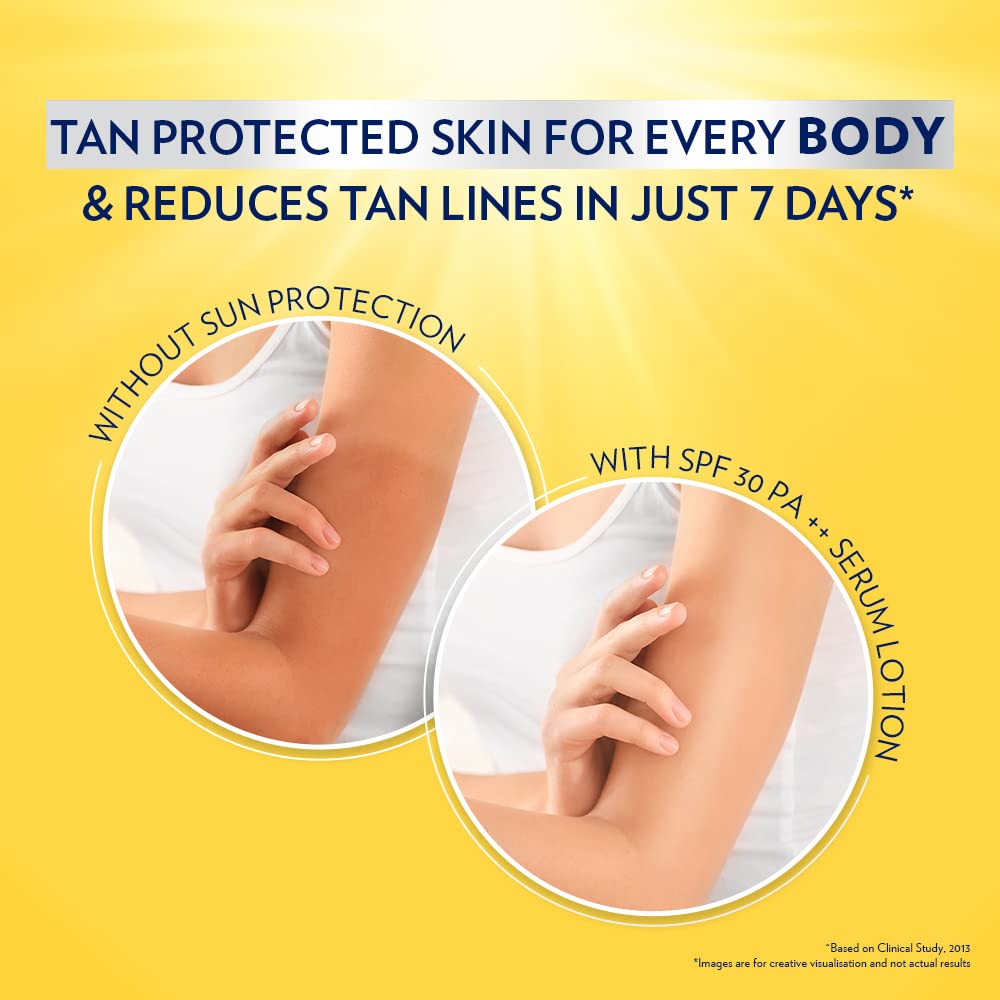 Vaseline Sun Protect & Cooling SPF 15 Body Serum Lotion 180ml, For Non-Sticky & Matte Sun Protected Skin – view 4