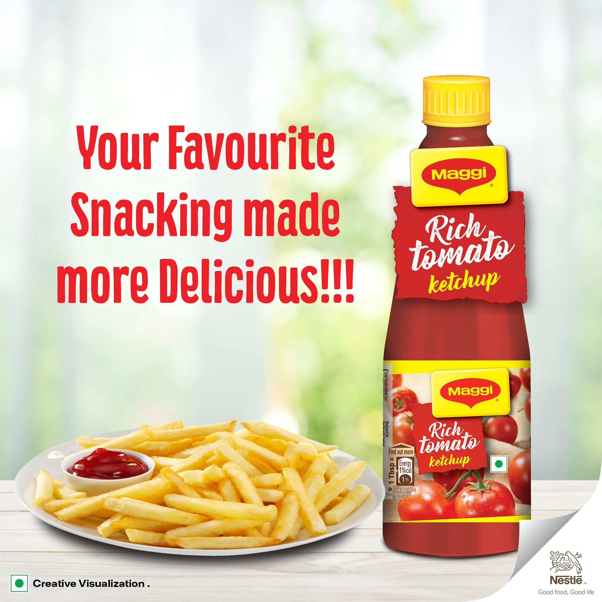 MAGGI Rich Tomato Ketchup, 485 g (Weight May Vary) – view 6