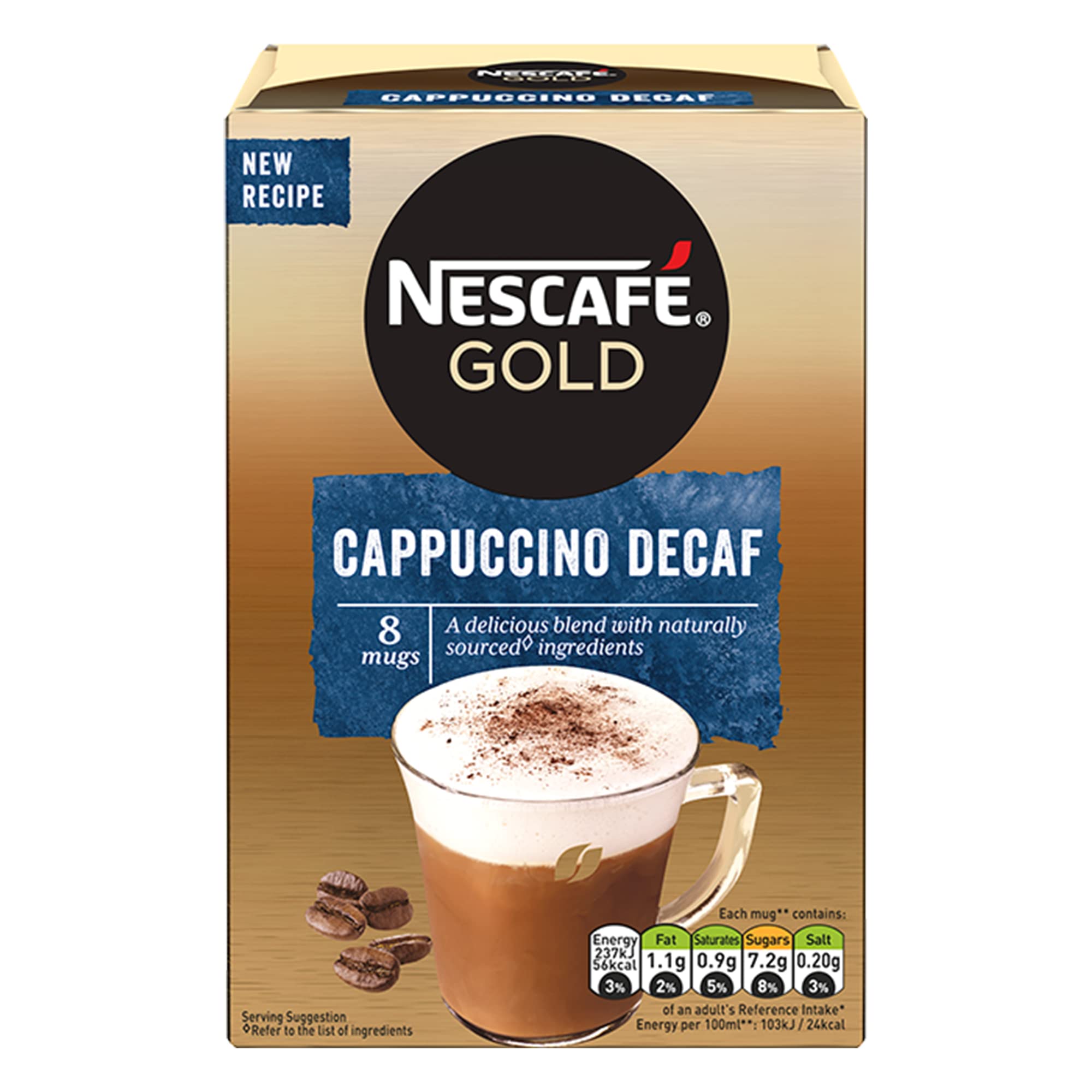 Nescafe Decaf Gold Cappuccino, 15 g – view 2