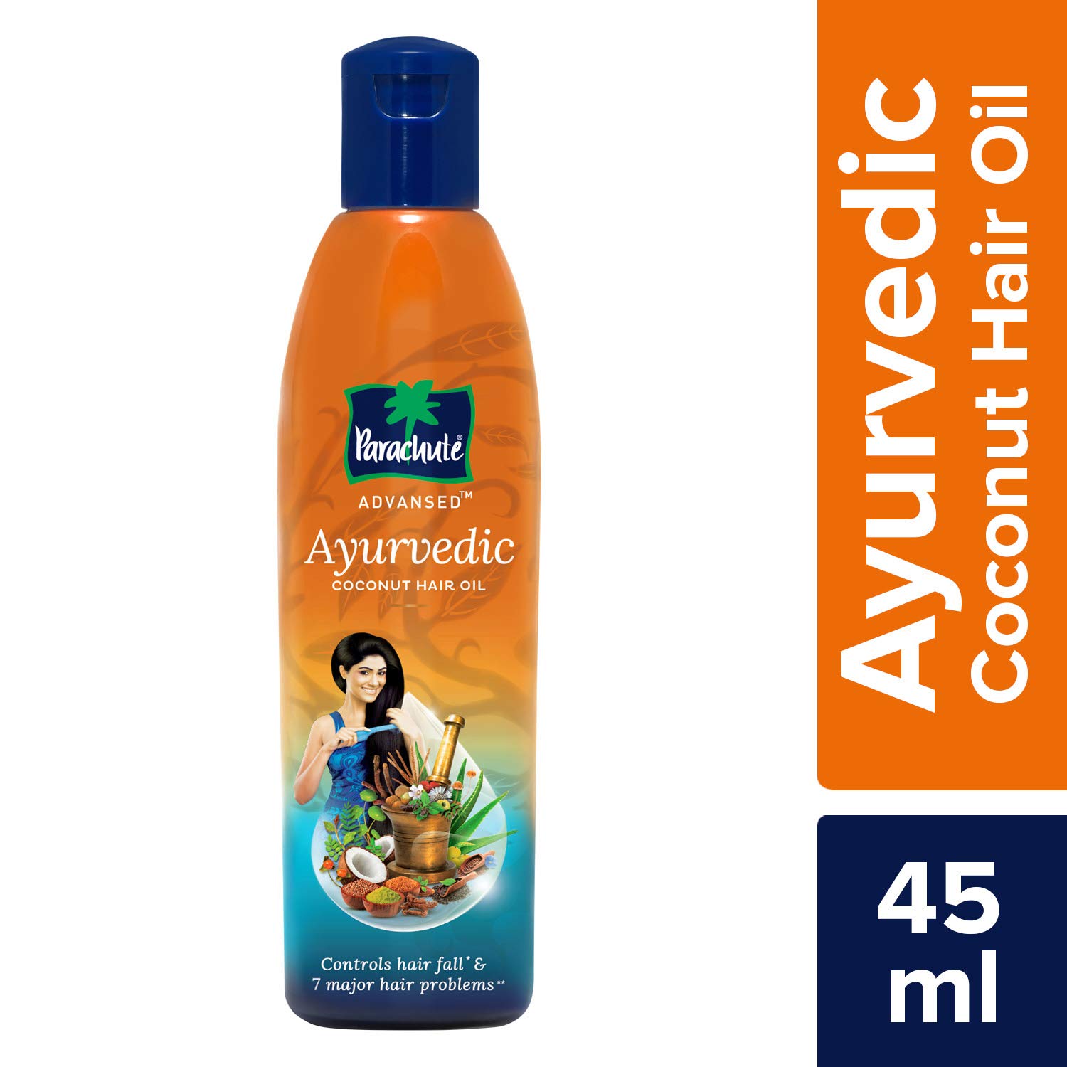 Parachute Advansed Ayurvedic Coconut Hair Oil with Neem, Amla, Bhringraj & 22 Natural Herbs – view 2