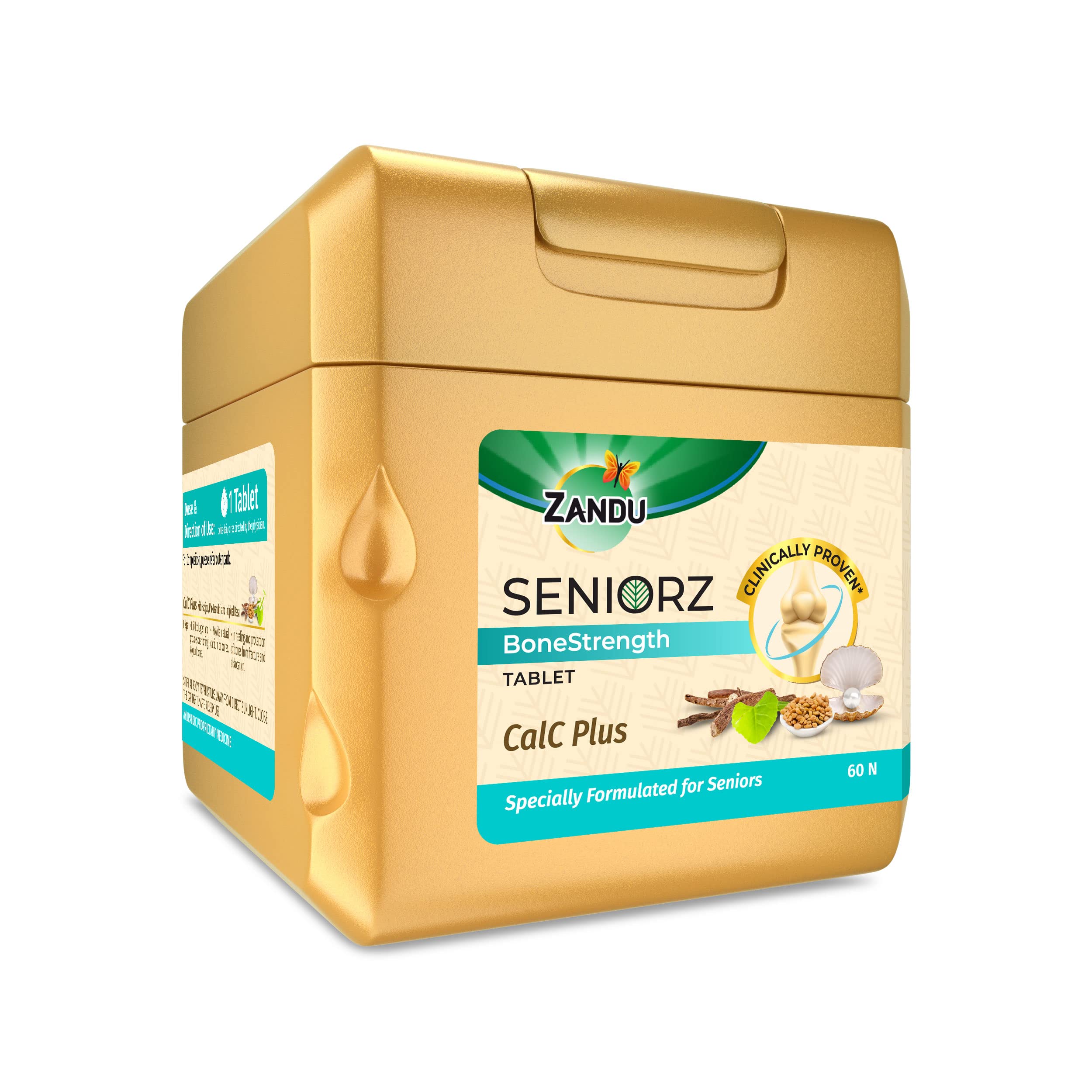 Zandu Seniorz BoneStrength Tablet – view 2