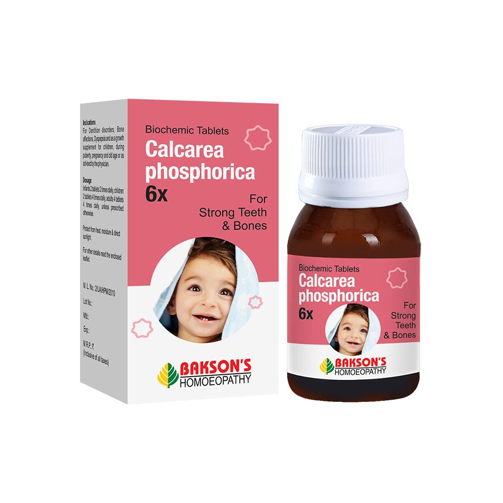 Bakson Calcarea Phosphorica 6X unflavoured liquid drop pack