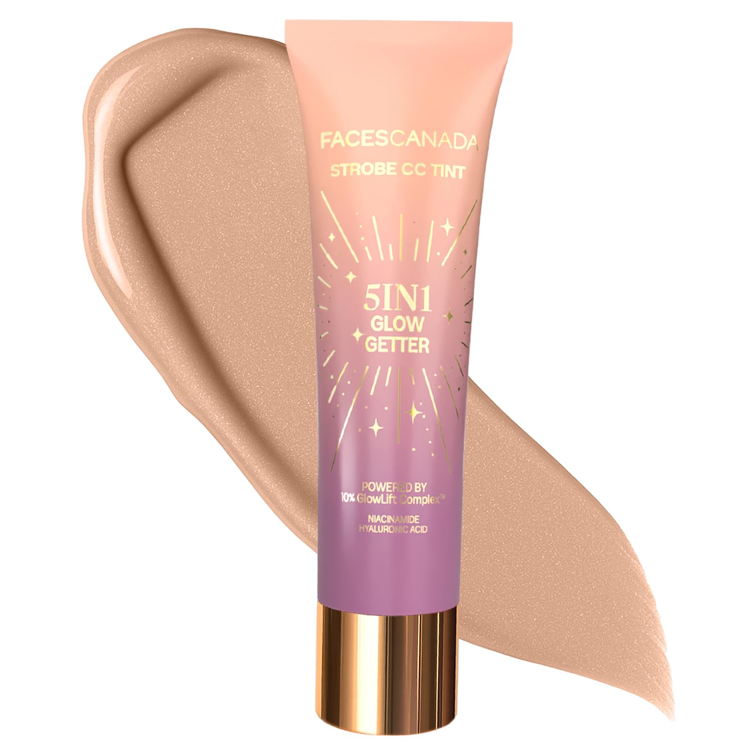 Sunset Glaze 02 Strobe CC Tint tube with luminous finish