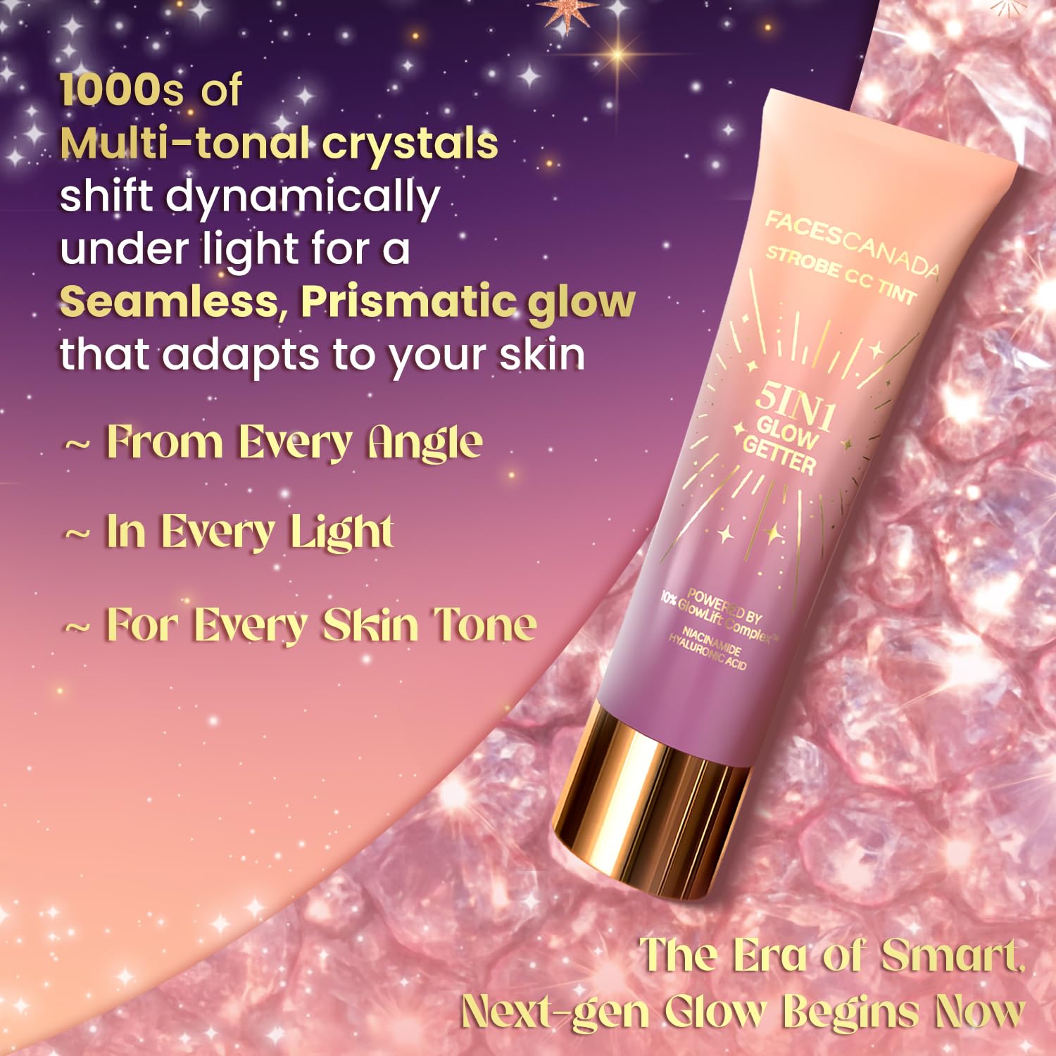 FACES CANADA Strobe CC Tint - Sunset Glaze 02, 27ml – view 3