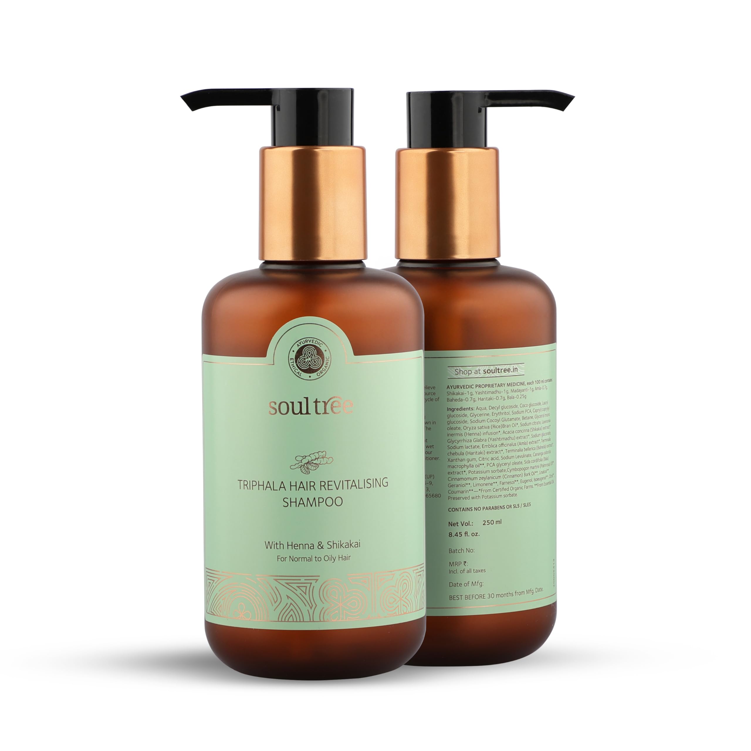 SoulTree Licorice Hair Repair Shampoo with Strengthening Bhringraj – view 5