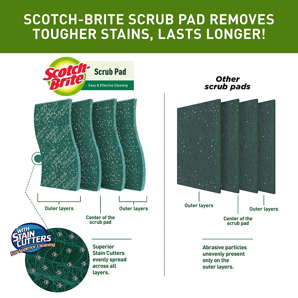 Scotch-Brite Scrub 5 Pad (Green) – view 3