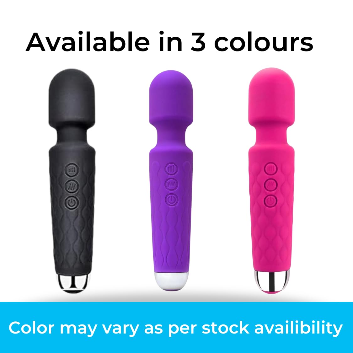 JSB HF56 Pro Cordless Rechargeable Body Massager Handheld with Flexible Silicon Head Vibration for Back, Leg, Foot & Cervical Neck Pain Relief – view 6