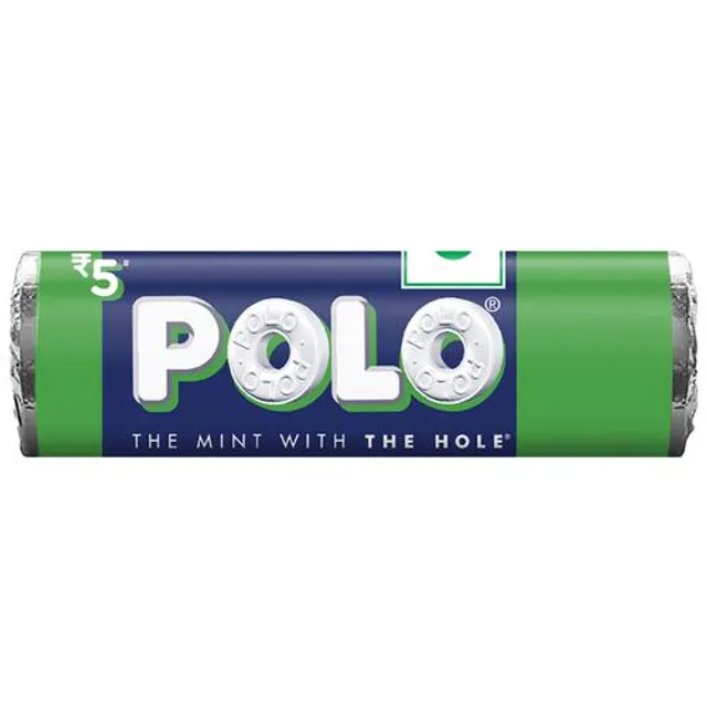 Nestle Polo Mint small veg mint pack on white background