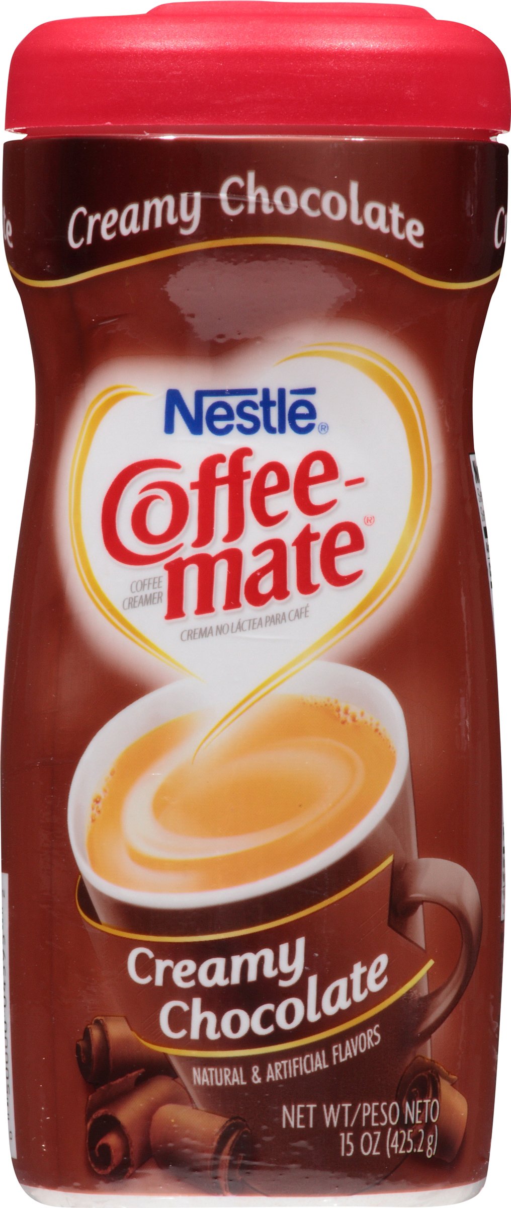 Chocolate Crème Coffee Mate 425 g bottle front packaging