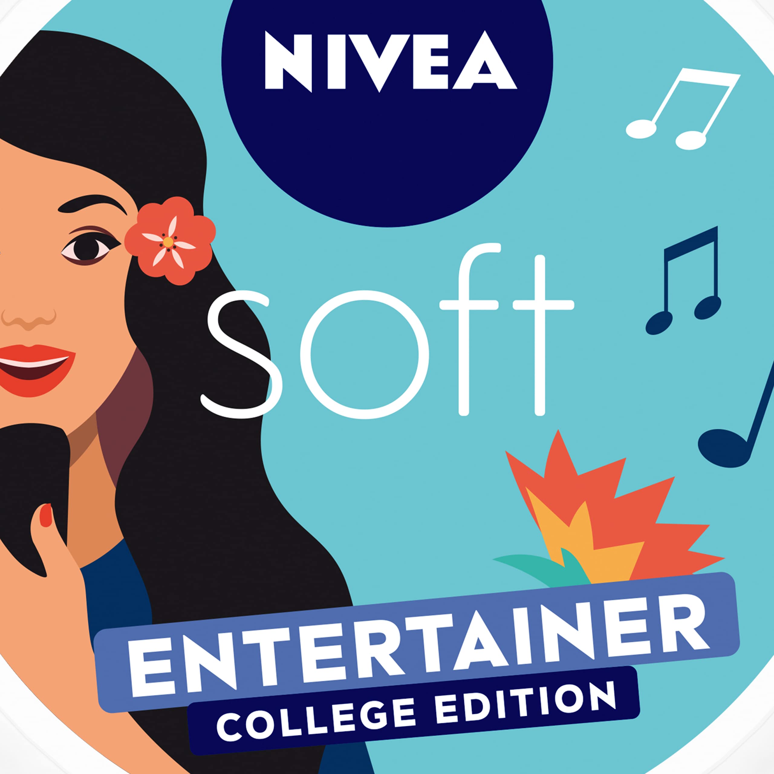 Nivea Soft Moisturizer for Face, Hand & Body, Non Sticky Cream, Entertainer College Edition, 200 ml – view 6