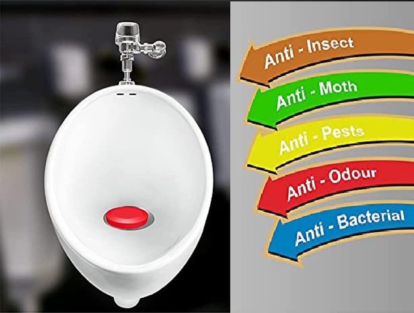 VACHI Naphthalene Balls (Finail Goli) Kapoor Goli Stain-Free Anti-Insect,Repellant Mothballs Sanitary Cubes for Commercial Use for Cloth/Wardrobe, Bathroom, Toilet,Wash Basin (300 Grams, Colourful) – view 4