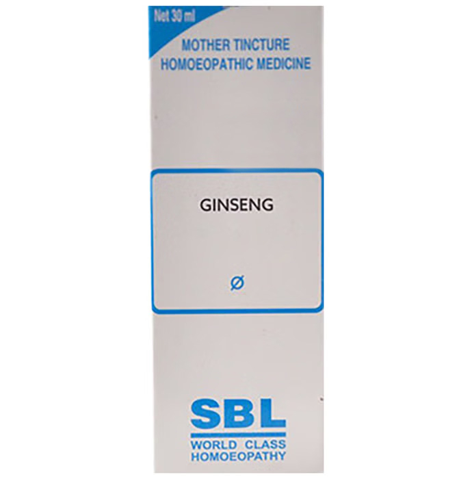 SBL ginseng mother tincture liquid drops in 30 ml bottle