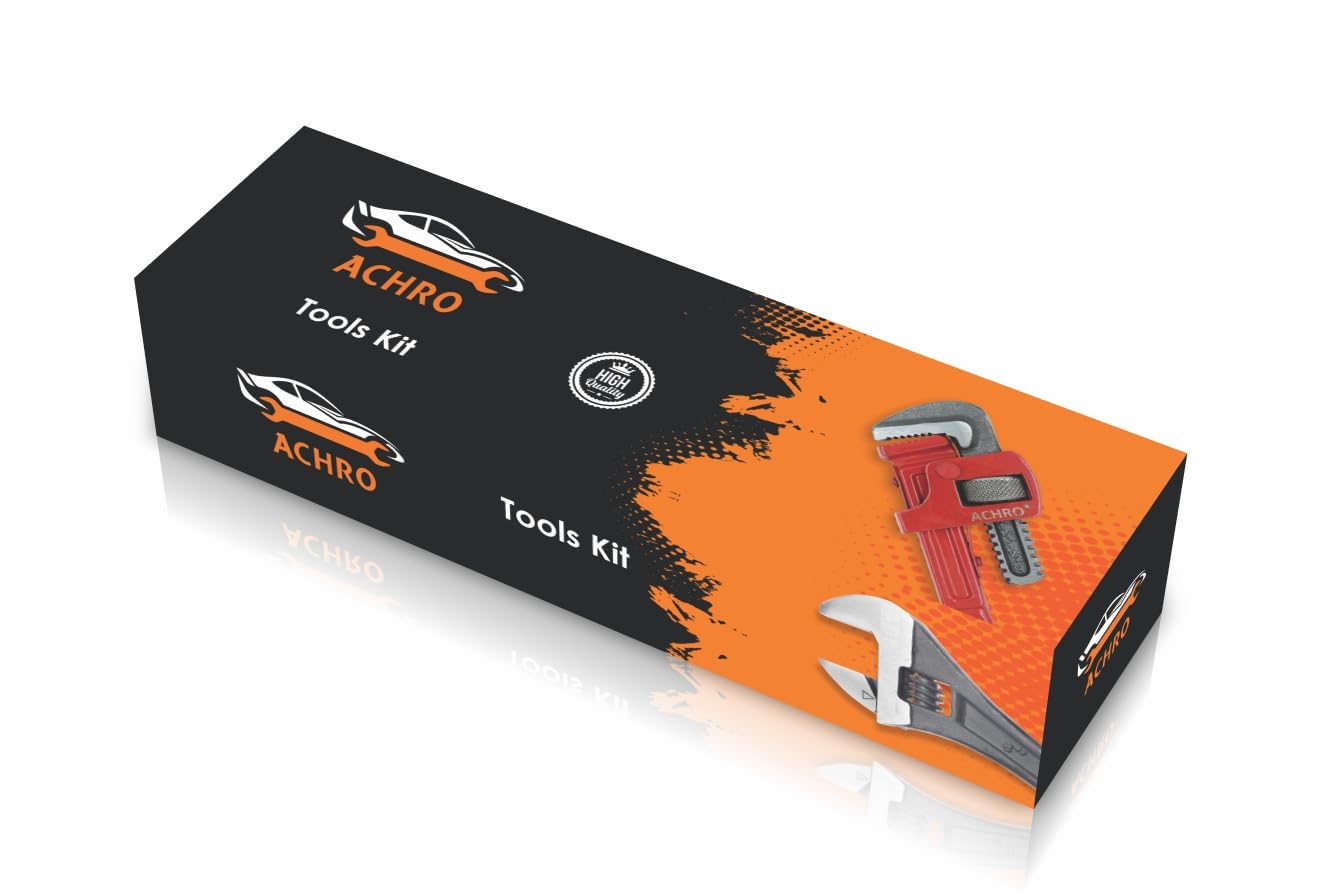 ACHRO Combo Pack Of 2 Contains 8 Inch adjustable Wrench and 8 Inch Combination Plier (Multipurpose Tool Kit) – view 7